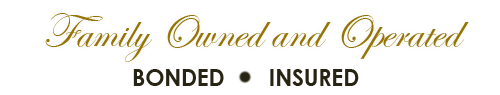 Bonded and Insured
